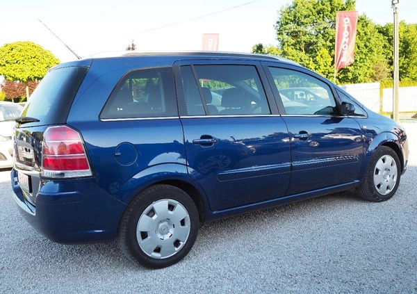 Opel Zafira cena 13900 przebieg: 227000, rok produkcji 2007 z Rzgów małe 497